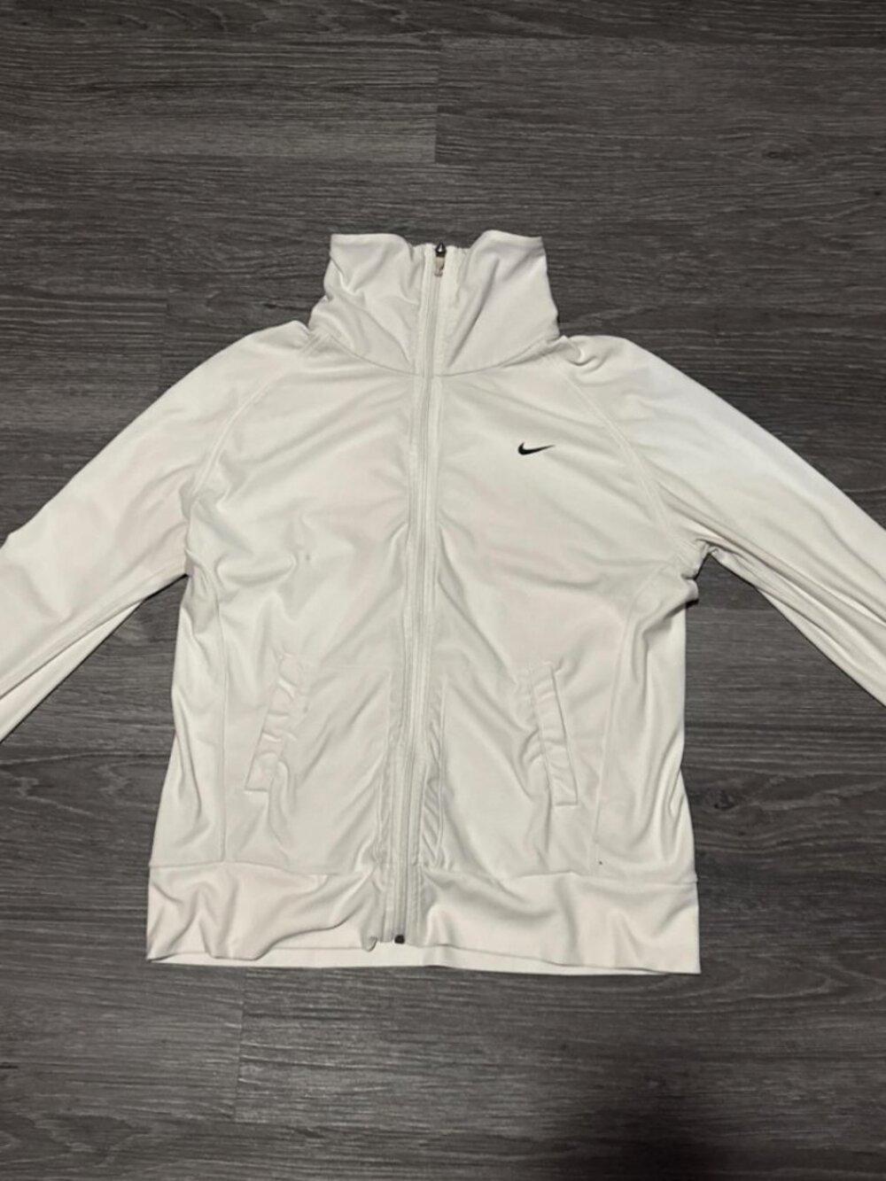 Nike Women's White and Cream Jacket